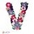 Flower letter V crochet pattern applique