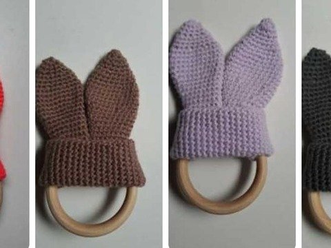 Greifring mit Hasenohren