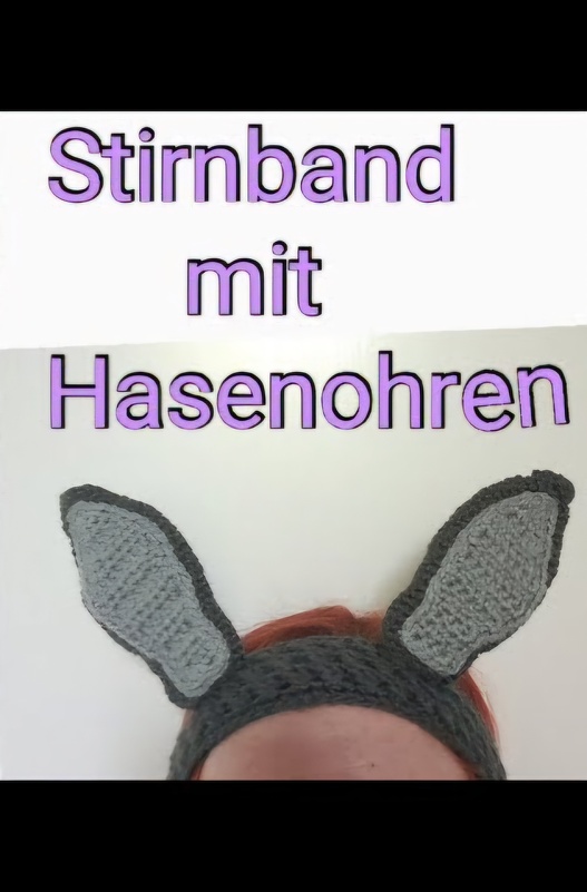 Stirnband Hasenohren