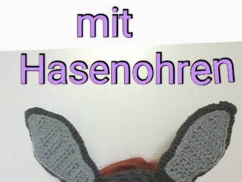 Stirnband Hasenohren