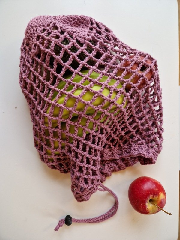 Einkaufsnetz mit Sternboden