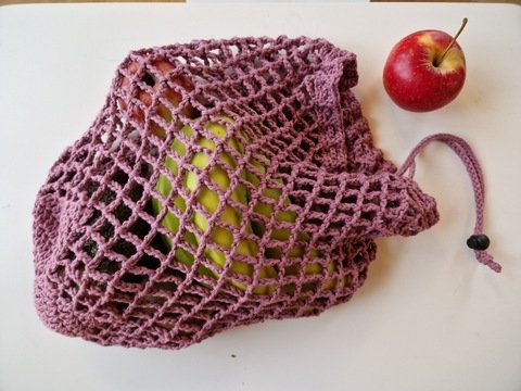 Einkaufsnetz mit Sternboden