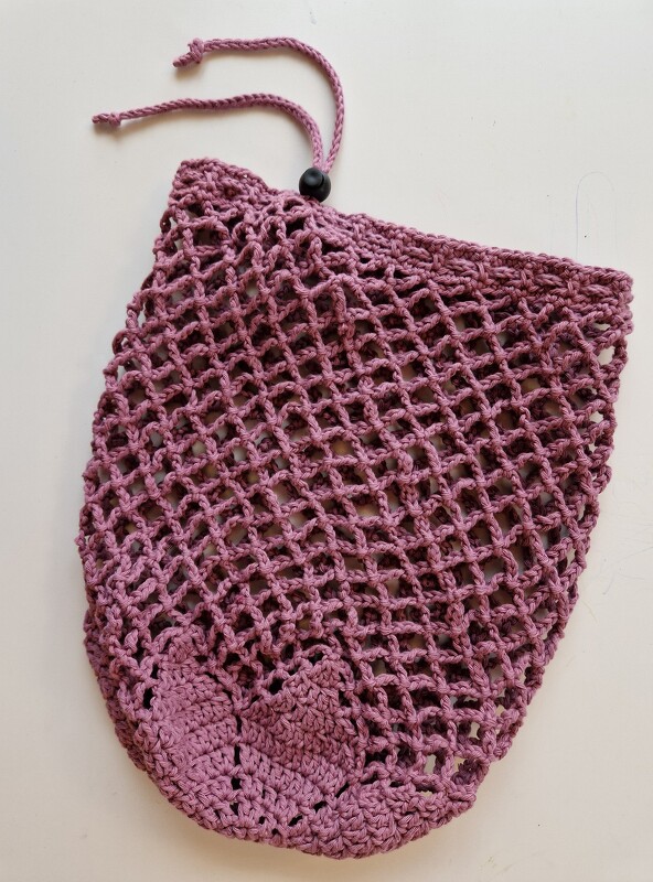 Einkaufsnetz mit Sternboden - Bild 2