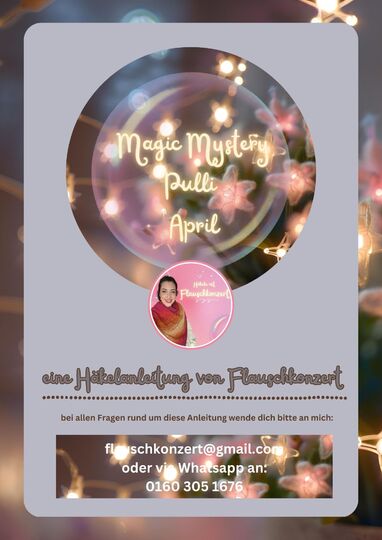 Häkelanleitung MYSTERY-CAL "Pulli APRIL"