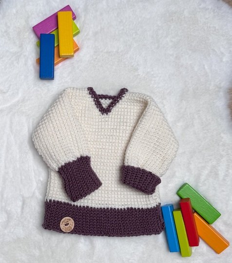 Pullover Tim ( tunesich gehäkelt)