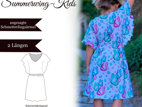 Sannys Summerwing-Kids - Gr 86-176 - E-Book und Nähanleitung