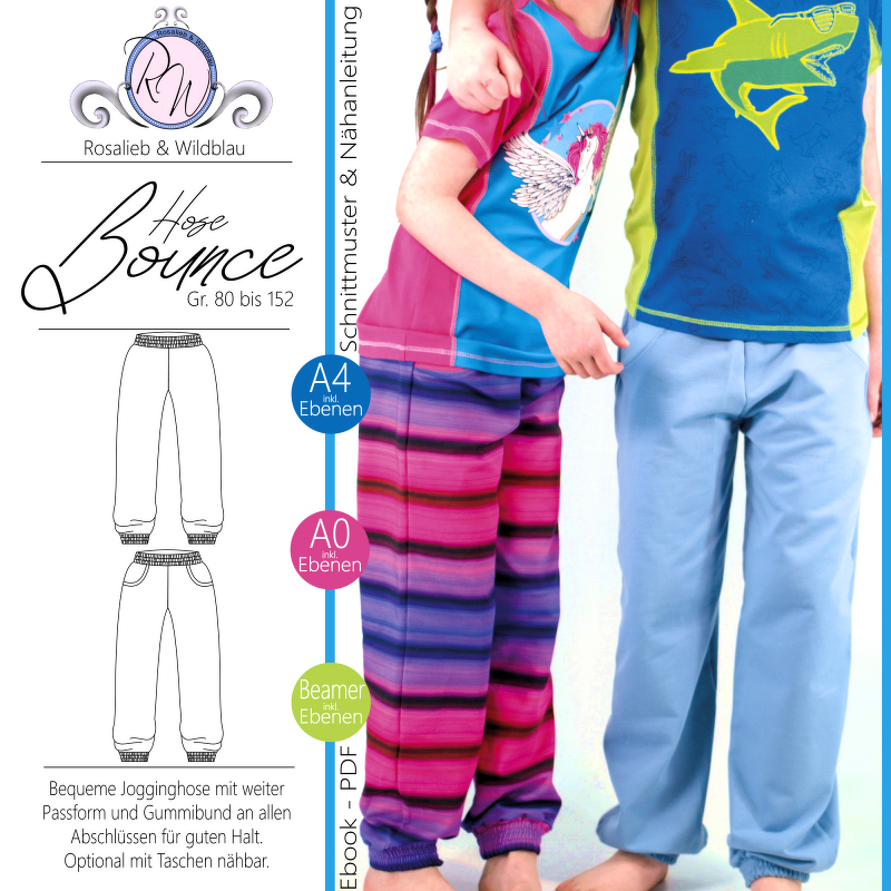 E-Book Bounce Hose Gr. 80 bis 152