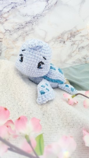 Häkelanleitung Schildkröte "Wave"  | Amigurumi | Häkeltier