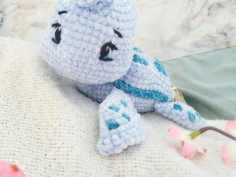 Häkelanleitung Schildkröte "Wave"  | Amigurumi | Häkeltier