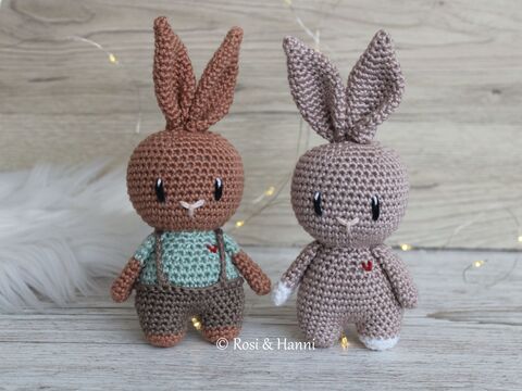 Häkelanleitung Hase Erich