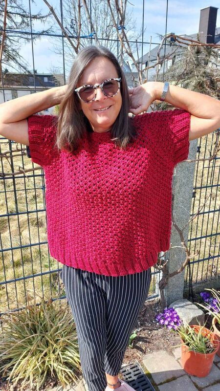 Häkelanleitung Ponchopulli Indira - Bild 14