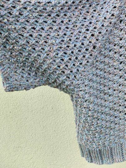 Häkelanleitung Ponchopulli Indira