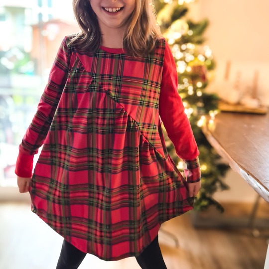 KLEID "JELLA" | Schnittmuster und Anleitung | Gr. 86-164 | 3 WEITEN