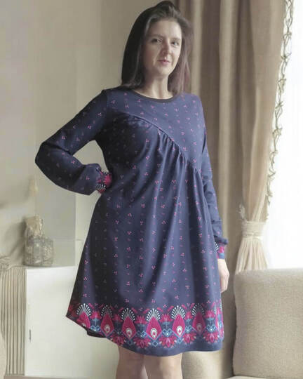 KLEID "FRU JELLA" - Schnittmuster und Anleitung