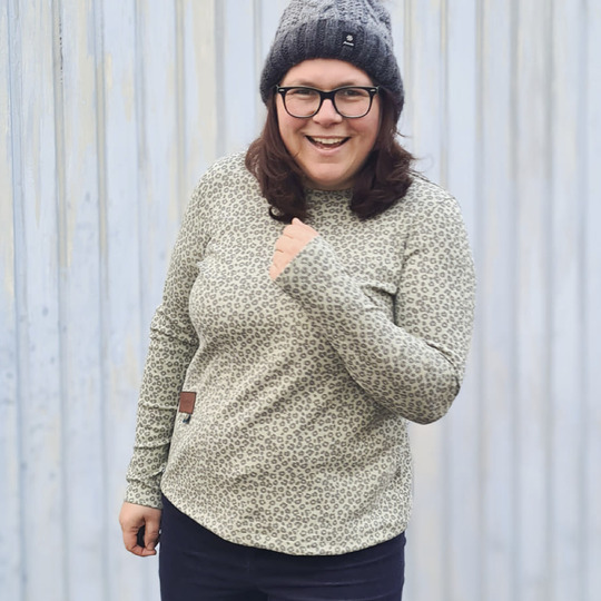 RIBSHIRT "FRU ELTJE" | Schnittmuster und Anleitung | Gr. 32-58
