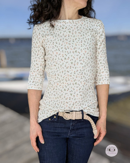 RIBSHIRT "FRU ELTJE" | Schnittmuster und Anleitung | Gr. 32-58