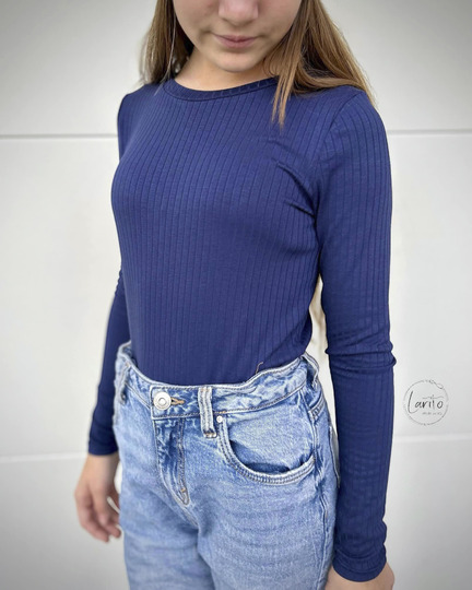 RIBSHIRT "ELTJE" | Schnittmuster und Anleitung | 86-164 | 3 WEITEN