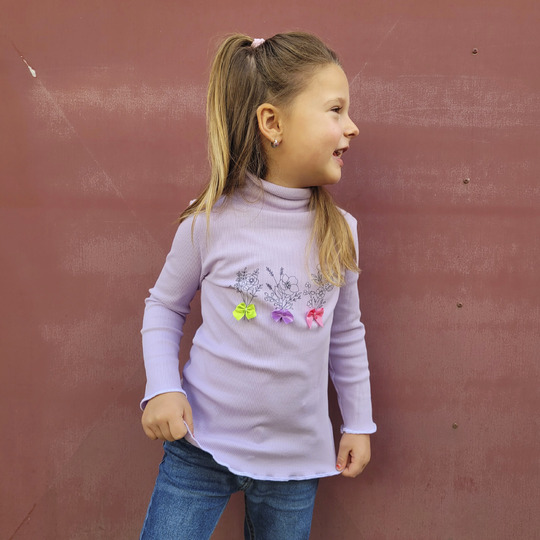 RIBSHIRT "ELTJE" | Schnittmuster und Anleitung | 86-164 | 3 WEITEN