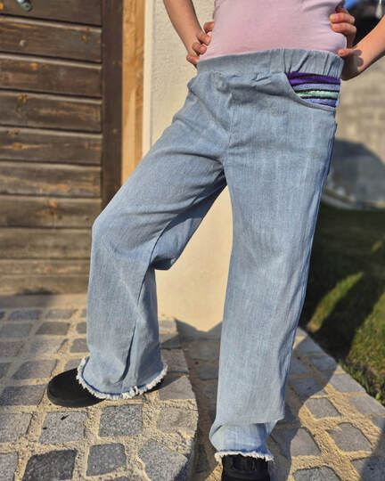 HOSE "MILLA" | Schnittmuster und Anleitung | 3 Weiten | Gr. 98-164