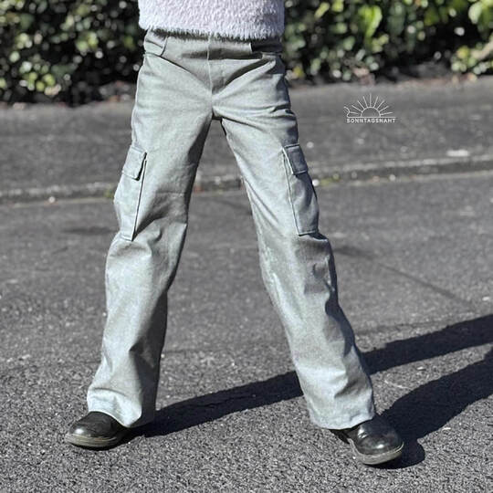 HOSE "MILLA" | Schnittmuster und Anleitung | 3 Weiten | Gr. 98-164