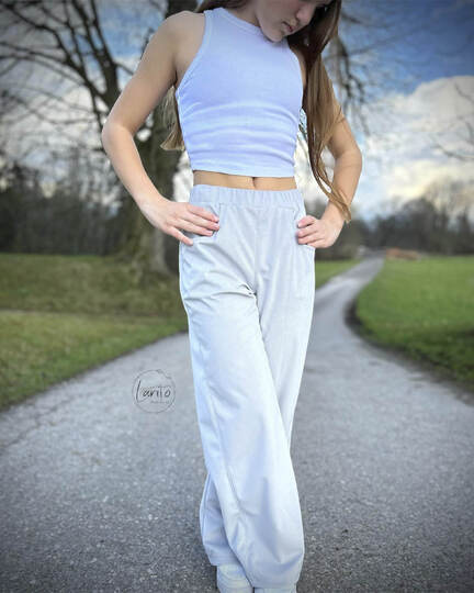 HOSE "MILLA" | Schnittmuster und Anleitung | 3 Weiten | Gr. 98-164