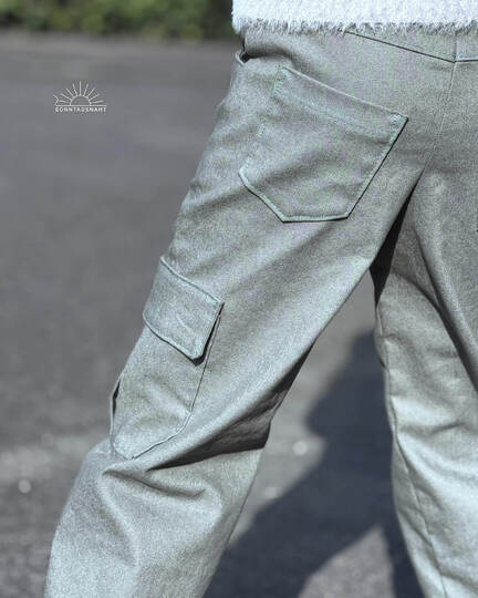 HOSE "MILLA" | Schnittmuster und Anleitung | 3 Weiten | Gr. 98-164