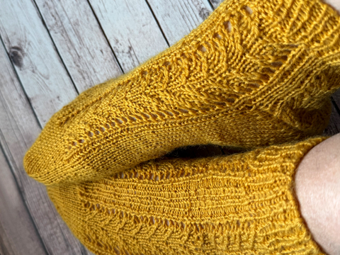 Socken mit leichtem Lace - One Twenty Five