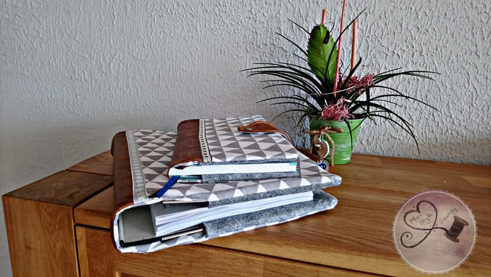 Schnittmuster Ordnerhülle Klasse(N)Buch