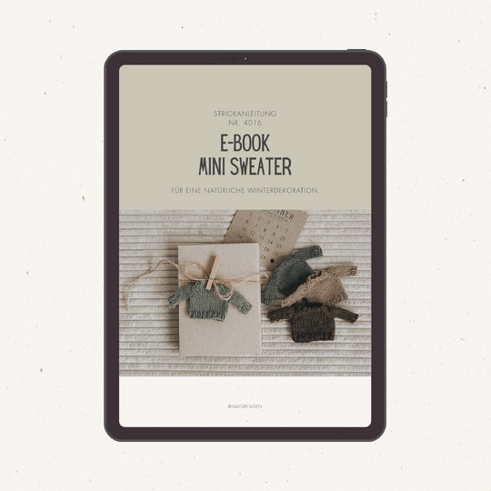 E-Book Stricken Nr. 4016 - Mini Sweater - deutsch - zeitloses Design