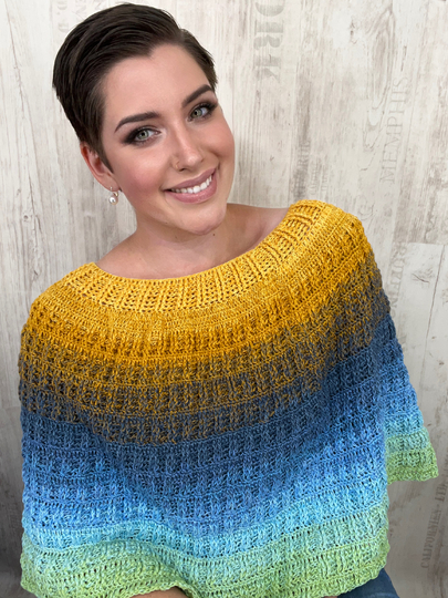 Häkelanleitung Poncho "APRIL LOVE"