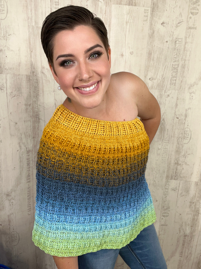 Häkelanleitung Poncho "APRIL LOVE"