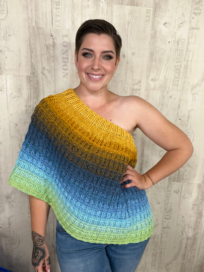 Häkelanleitung Poncho "APRIL LOVE"