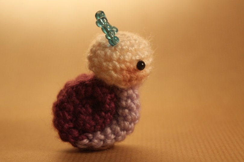 Häkelanleitung Amigurumi "MINI-SCHNECKE"