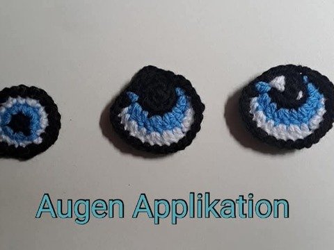 Augen Applikation