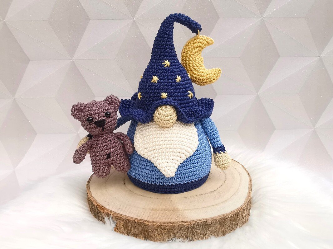 GUTE-NACHT-WICHTEL – Häkelanleitung Gnom - Bild 4