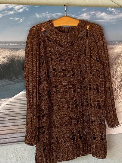 Häkelanleitung Pullover "SCHOKODÜNE"