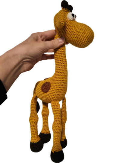 Lustige Giraffe - Häkelanleitung von NiggyArts
