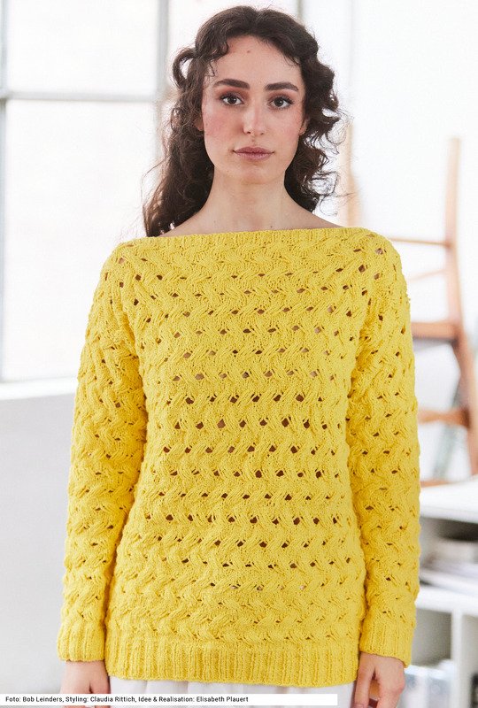 Pullover mit Flechtmuster - Bild 2