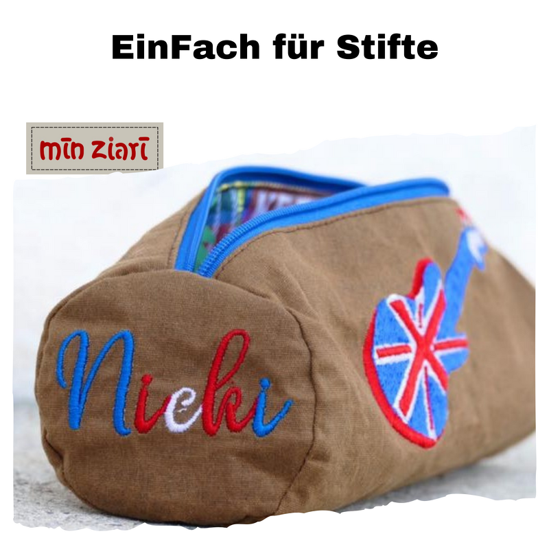 Schnittmuster EinFach für Stifte - Schlampermäppchen