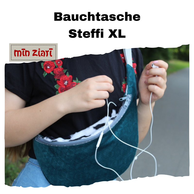 Schnittmuster Bauchtasche Steffi XL