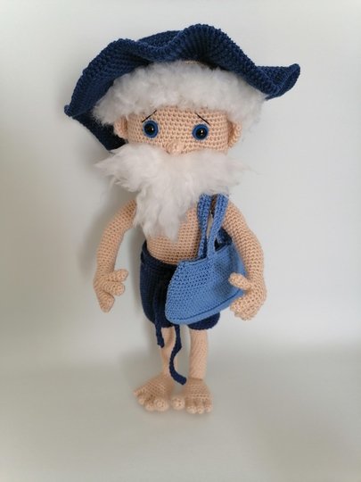 Opa Willi geht baden