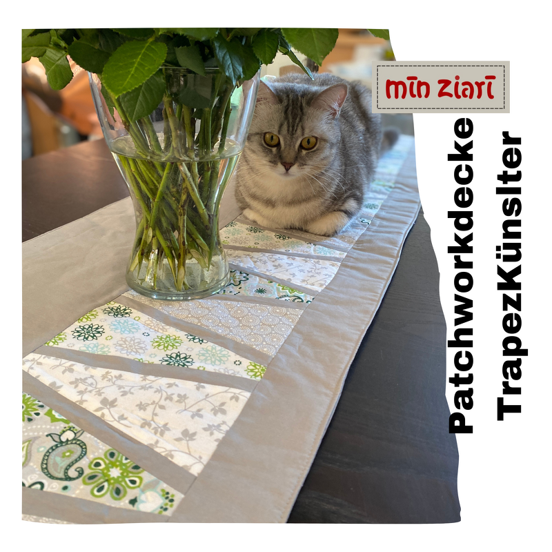 Schnittmuster Patchwork Projekt TrapezKünstlerIn