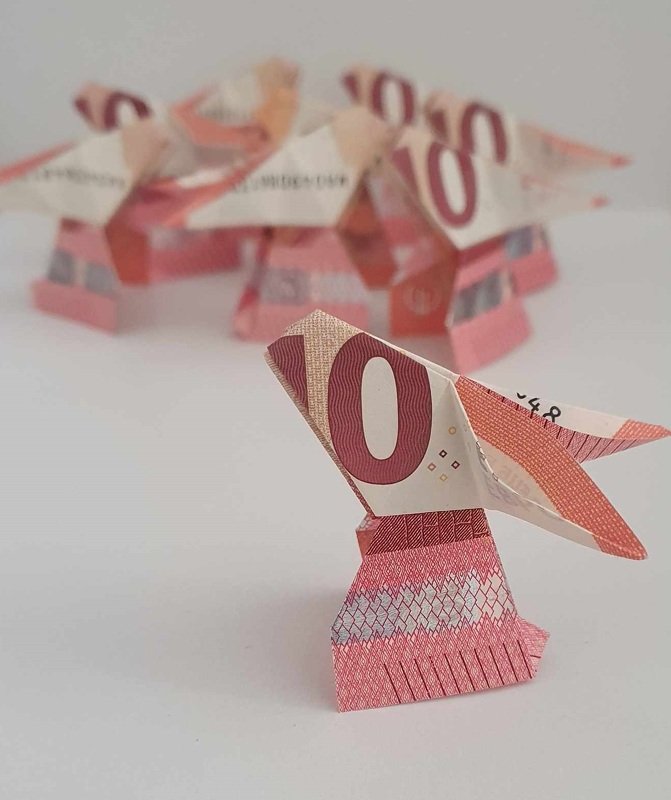 Origami Geldschein Osterhase (**) - Bild 4