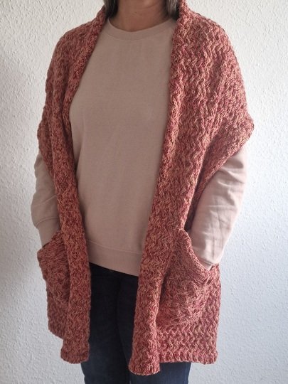 Strickanleitung für den Taschenschal "Celtic Romance"