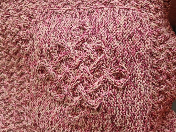Strickanleitung für den Taschenschal "Celtic Romance"