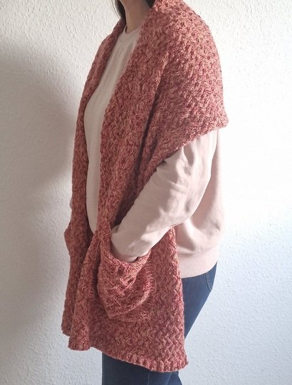 Strickanleitung für den Taschenschal "Celtic Romance"