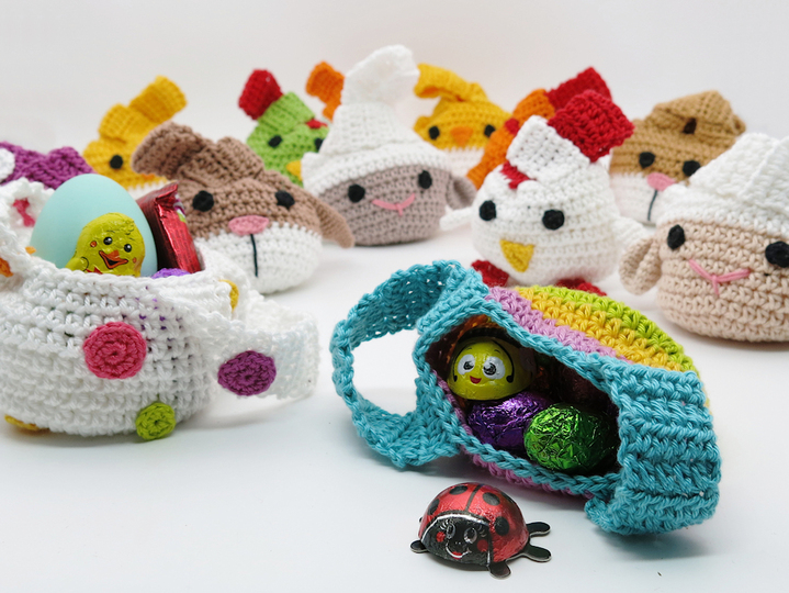 Little Knot Bags - Easter - Crochet Pattern