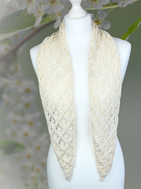 Skinny-Schal Ivory Glow - Bild 3