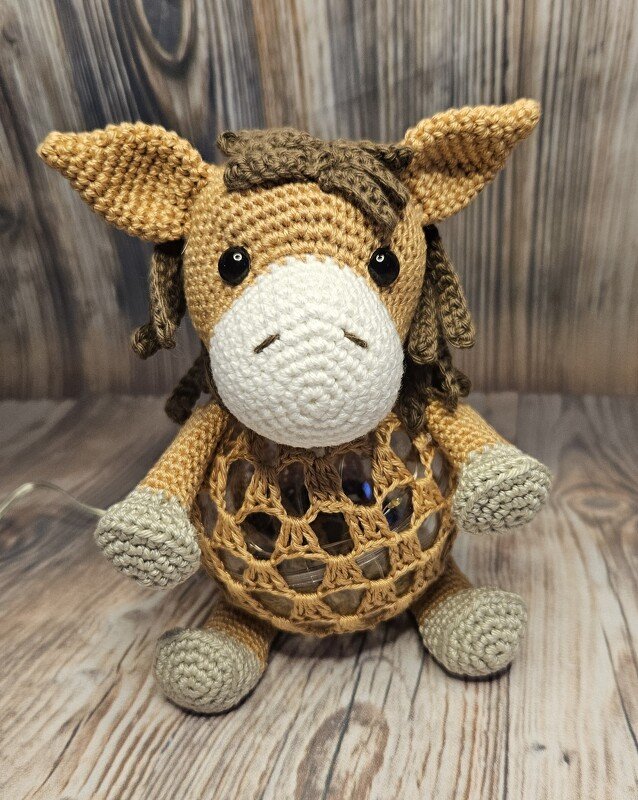 Einhorn und Pferde_Lampe