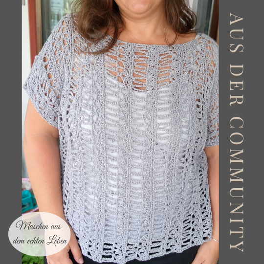 Crochet Pattern for Top | 3 Tops – 3 Patterns – 3 Colors | RUSTICHELLO #1